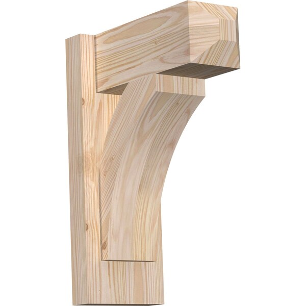 Ekena Millwork Thorton Craftsman Smooth Outlooker, Douglas Fir, 5 1/2"W x 12"D x 16"H OUT06X12X16THR04SDF - main